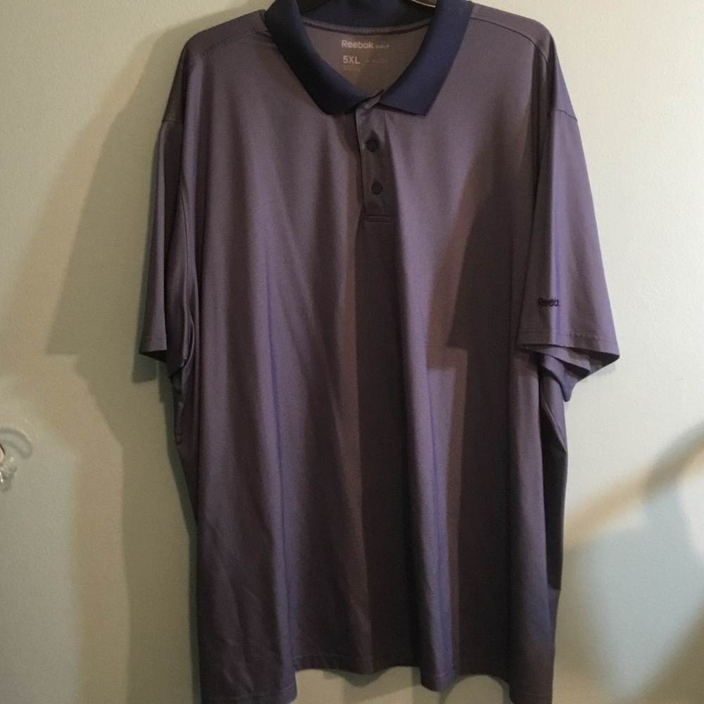Reebok Men’s Blue Polo with Collar